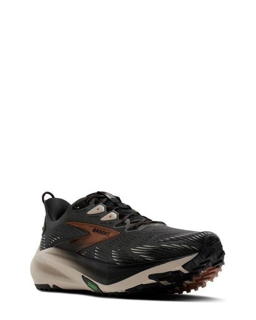 Brooks Black Ghost Trail Running Shoe for men