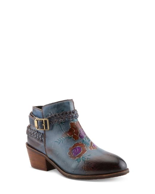 Spring Step Multicolor Across Bootie