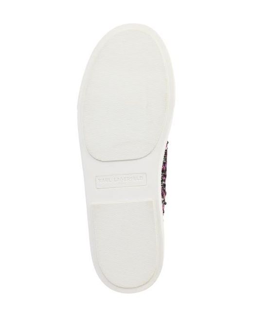 Karl Lagerfeld Blue Cate Pin Logo Sneaker