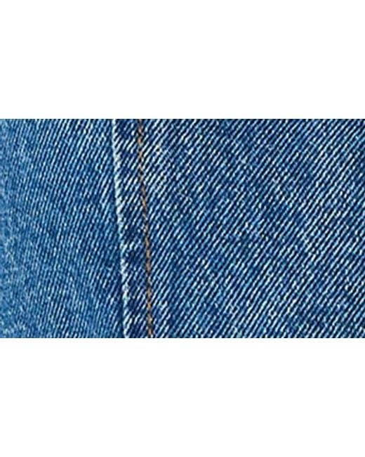 Steve Madden Blue Micky Crop Denim Vest