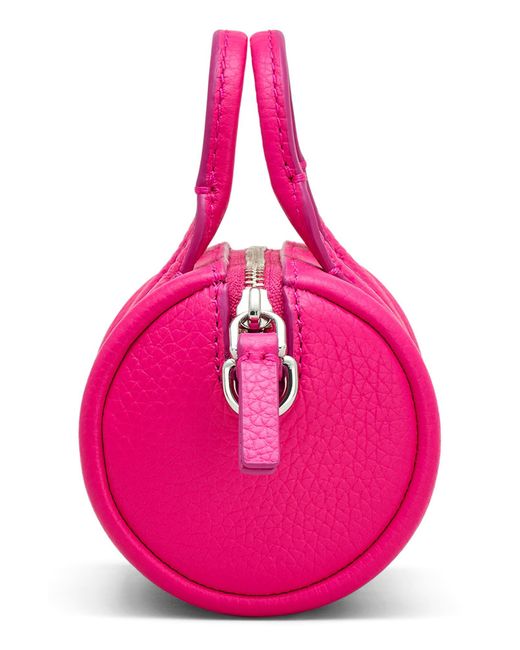Marc Jacobs Pink The Nano Duffle Leather Crossbody Bag