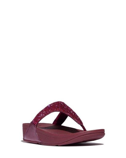 Fitflop Purple Lulu Flip Flop