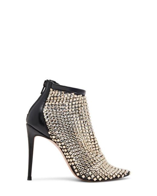 Steve Madden Multicolor Dancin' Crystal Mesh Pointed Toe Bootie
