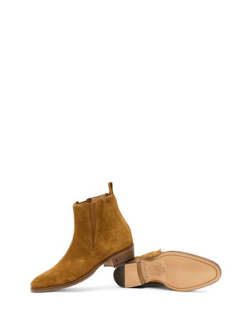 John Varvatos Brown Ludlow Chelsea Boot for men