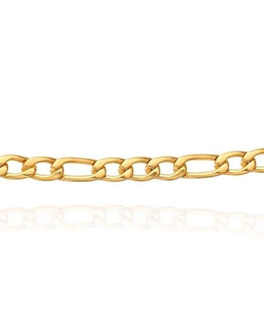 Lucky Brand Metallic Figaro Chain Necklace for men