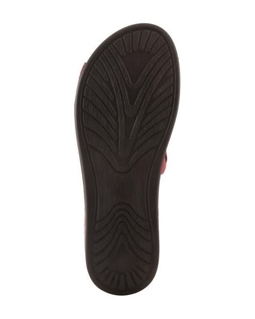 Spring Step Red Mezera Sandal