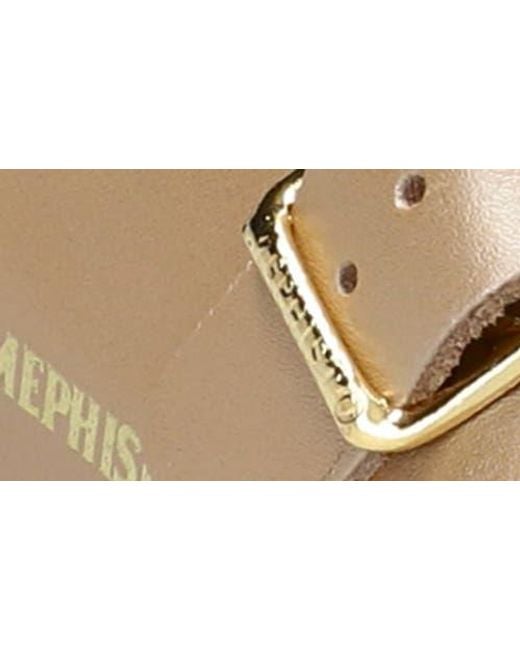 Mephisto Metallic Helen Toe Loop Sandal