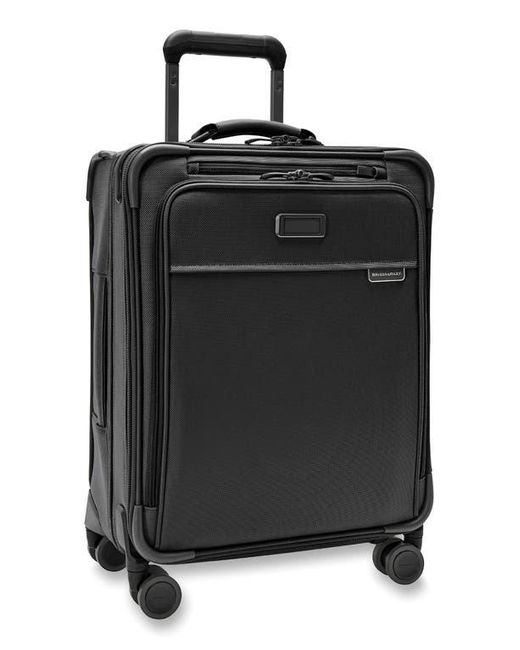 Briggs & Riley Black Baseline Global Spinner Carry-On for men