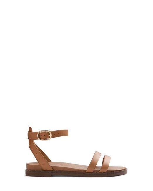 Frankie Brown Patterson Ankle Strap Sandal