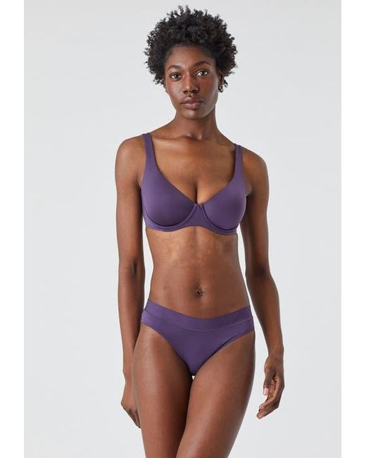 CUUP Purple The Scoop Bra