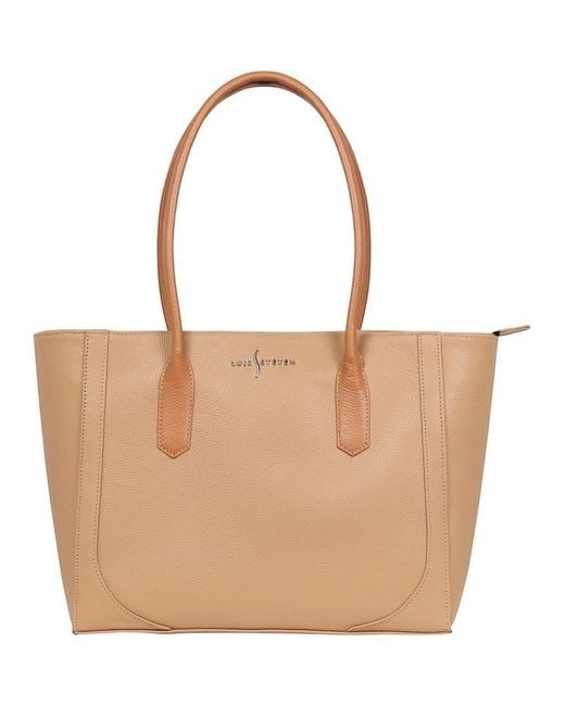 Luis Steven Brown Medium Tote Pro