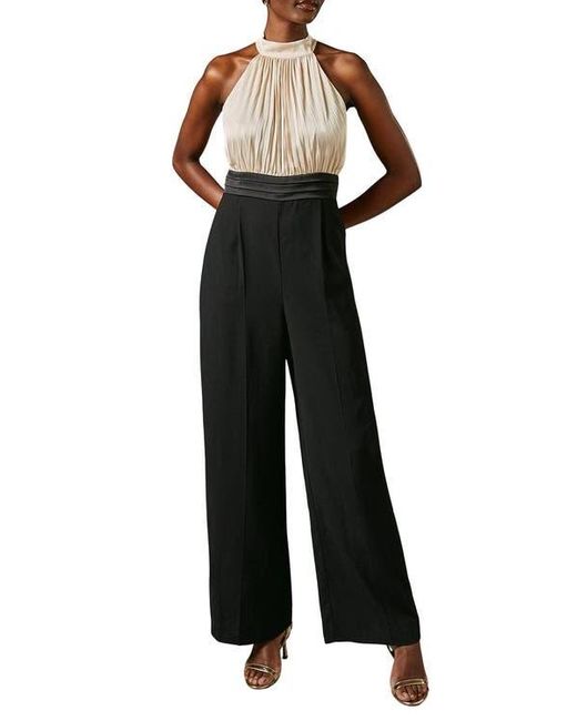 Coast Black Halter Jumpsuit