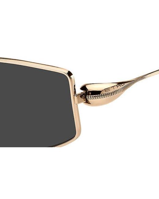 Etro Black 59Mm Rectangular Sunglasses