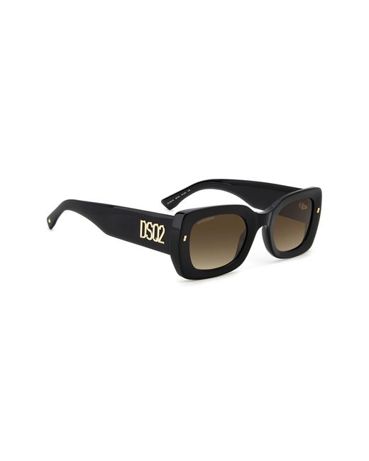 DSquared² Multicolor 51mm Rectangular Sunglasses
