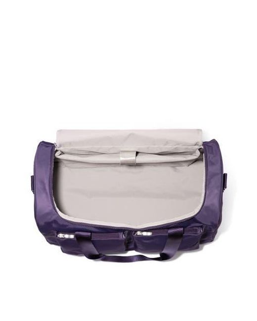 Baggallini Purple Deluxe Fifth Avenue Weekender Bag