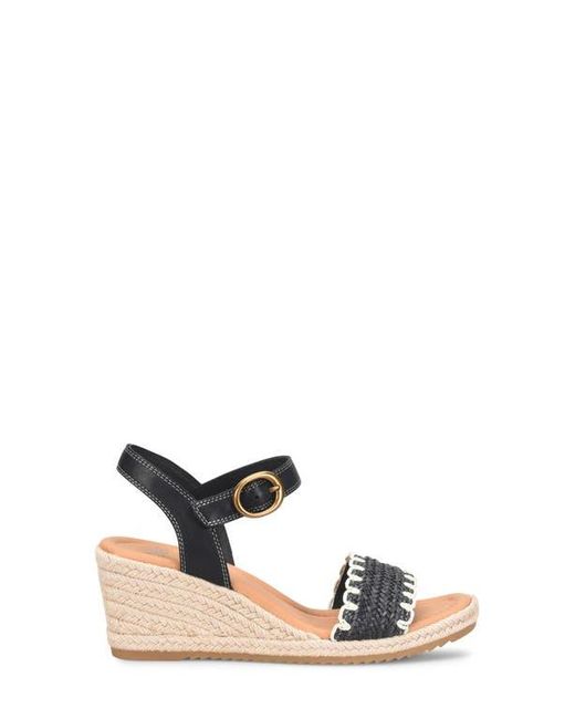 Söfft Blue Inez Wedge Sandal