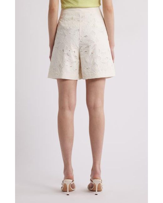 Boss Natural Tonara Broderie Anglaise Shorts