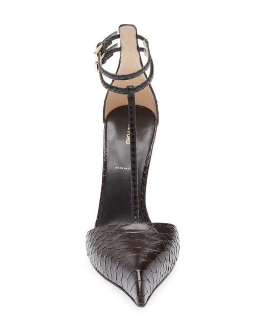 Tom Ford White T-Strap Pump