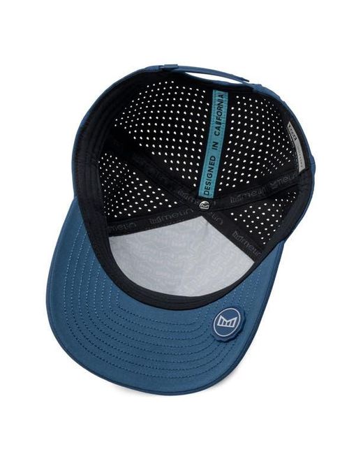 Melin Blue Odyssey Stacked Sea Port Hydro Adjustable Performance Ball Cap for men