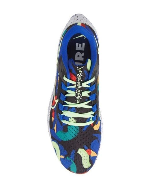 Nike Blue Air Zoom Pegasus 38 A.I.R. Kelly Anna London Running Shoe for men