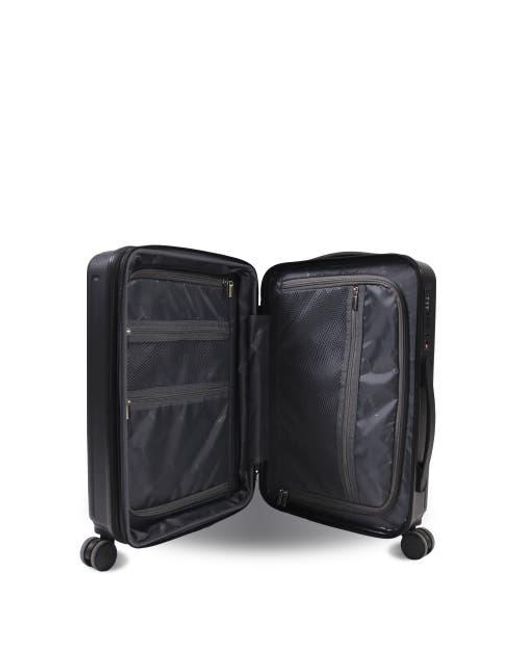 J World Black North Hardside Carry-On Luggage 20'