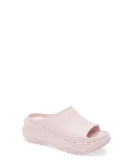 Hunter Pink Haddie Platform Slide Sandal