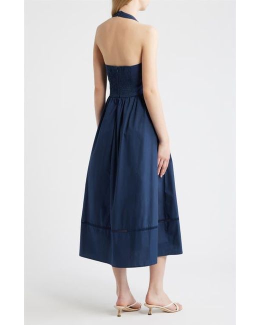moon river halter dress Moon River Halter Pleated Maxi Dress