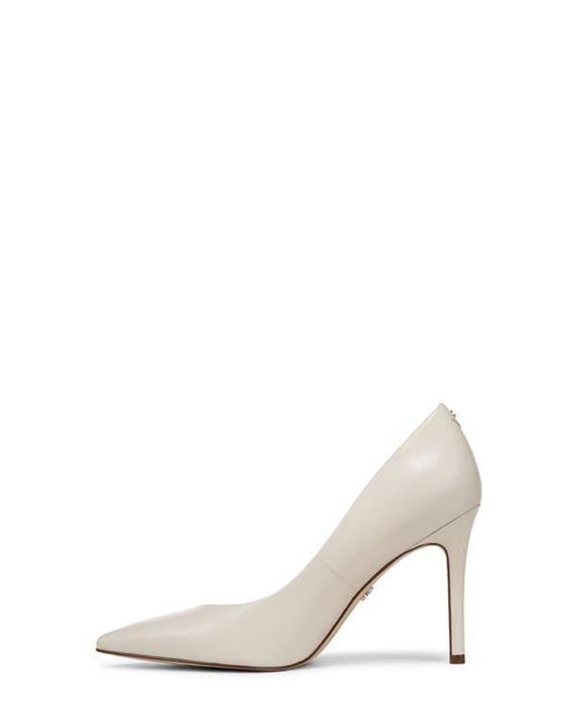 Sam Edelman White Hazel Pointed Toe Pump