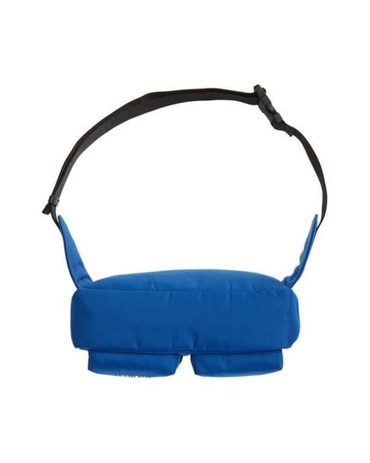 Givenchy Blue Essential U Nylon Belt Bag for men