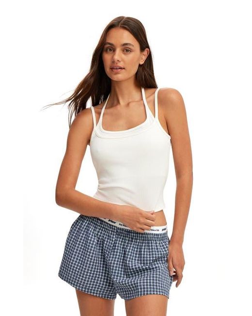 Cotton On White Double Layer Cami
