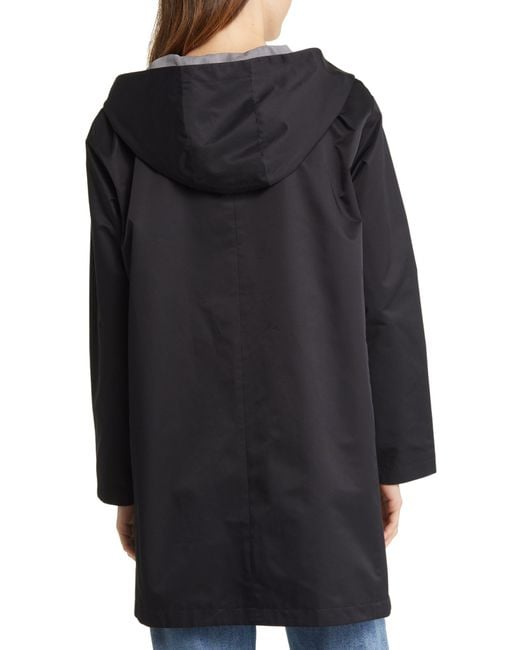 Eileen fisher reversible top raincoat