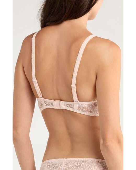 Simone Perele White Karma Triangle Bralette