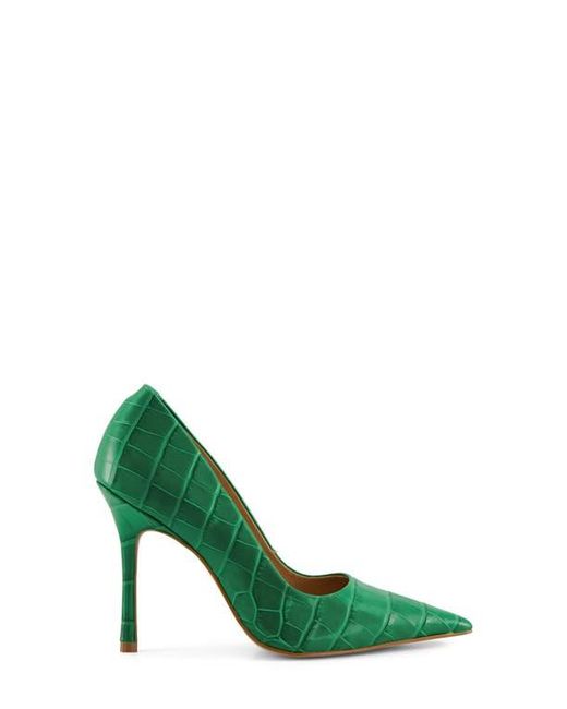 Dune Green Bento Pointed Toe Pump