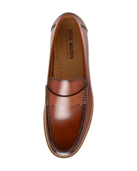 Steve Madden Brown Colver Loafer for men