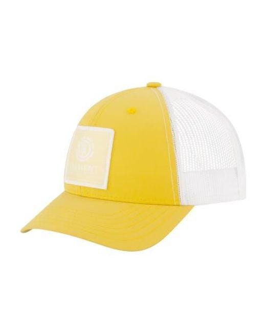 Element Yellow 6-Panel Mesh Back Cap With Curved Brim