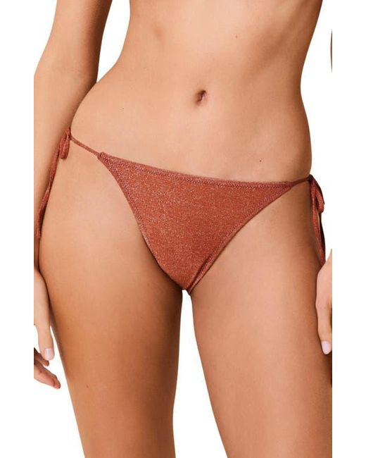 Solid & Striped Multicolor The Iris Glitter Bikini Bottoms