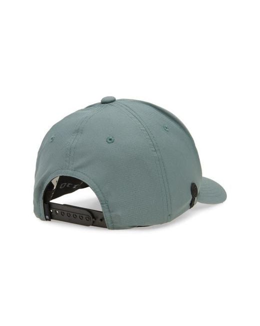 Travis Mathew Green Wanderlust Snapback Baseball Cap for men