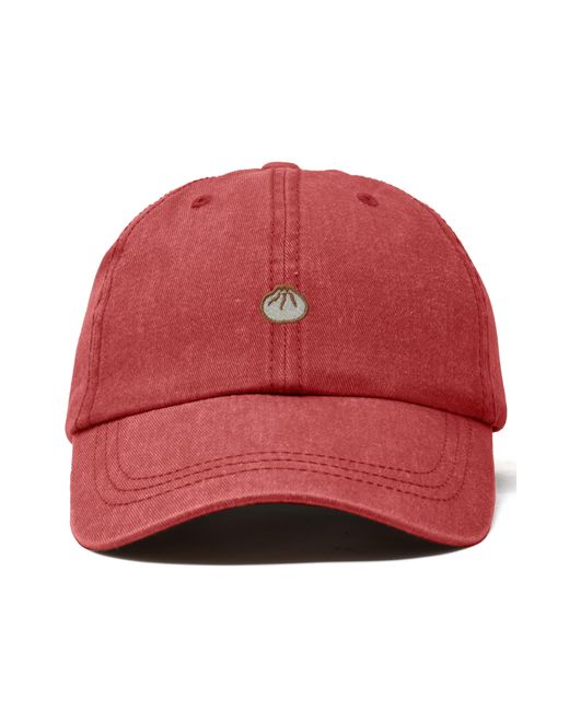 Alix Red Dumpling Dad Cap