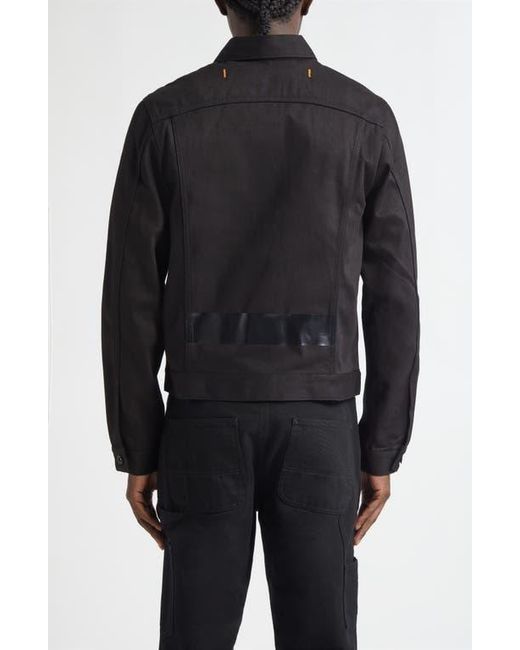 JKEEFER Black Jacob Taped Type 3 Trucker Jacket for men