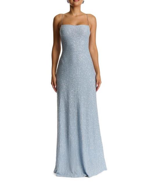 naked wardrobe blue dress Wedtrend Women Navy Prom Dress Mermaid Spaghetti Straps Pleated Sequin Maxi  Dress With Slit – WEDTREND main image 1