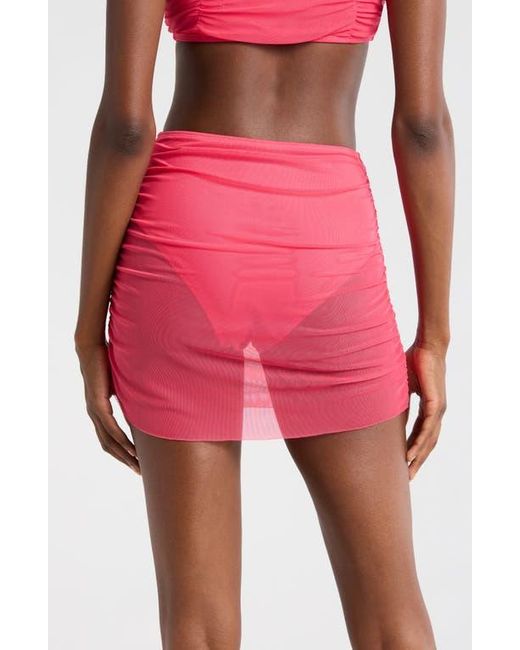Hutch Pink Tawnie Skirted Bikini Bottoms