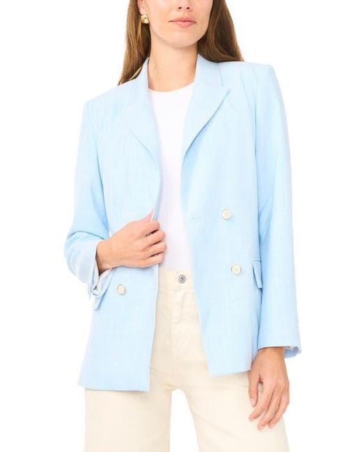 Vince Camuto Blue Double Breasted Jacket