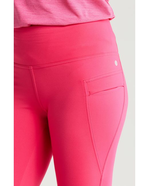 Zella Multi Color Pink Leggings Size 1X (Plus) - 57% off