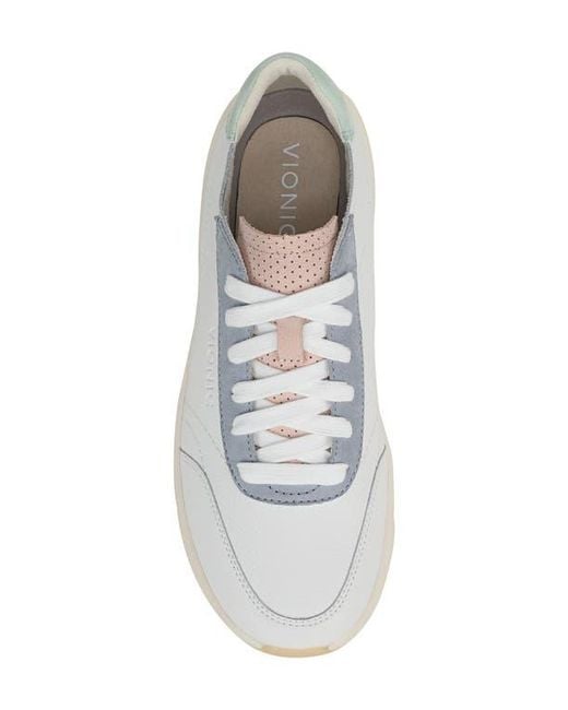Vionic White Uptown Nubuck Sneaker