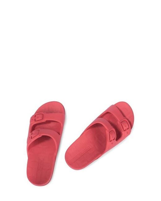 Ipanema Red Duo Day Slide Sandal