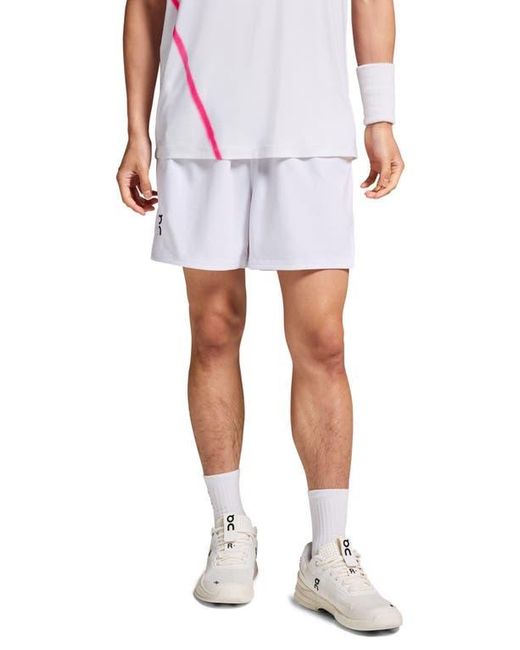 On Shoes White Court Shorts for men