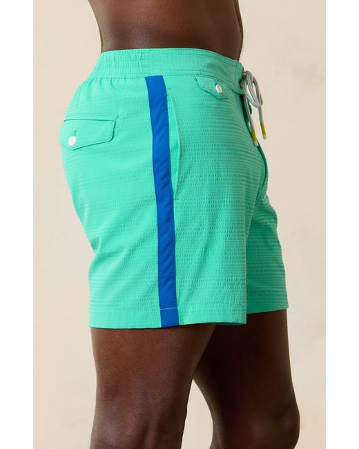 Tommy Bahama Green Rialto Nova Wave 6 Board Shorts for men