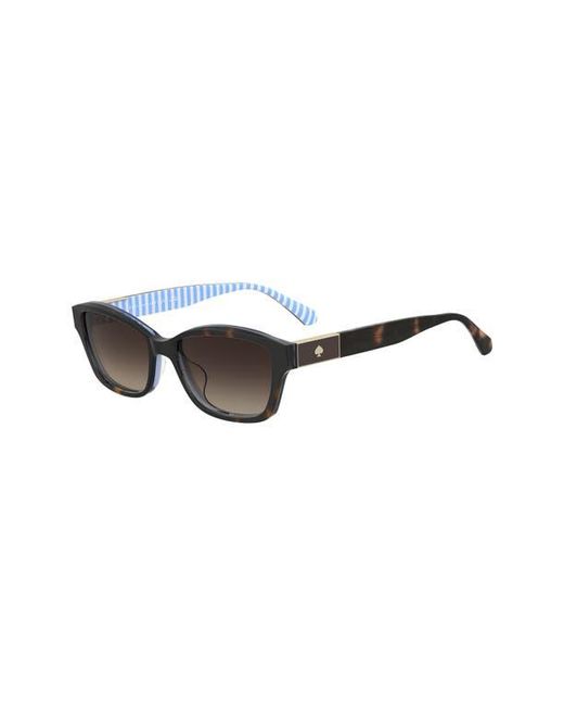 Kate Spade Multicolor Ayla 53Mm Gradient Rectangular Sunglasses
