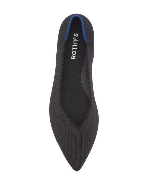 Rothy's Blue The Point Ii Pointed Toe Flat