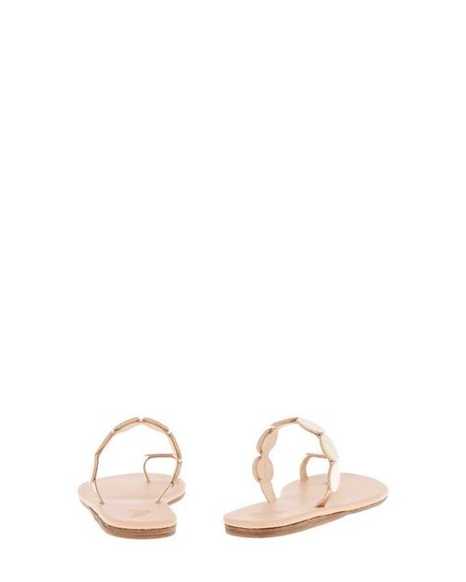 Ancient Greek Sandals Women's Pink Dirki Discs Sandal
